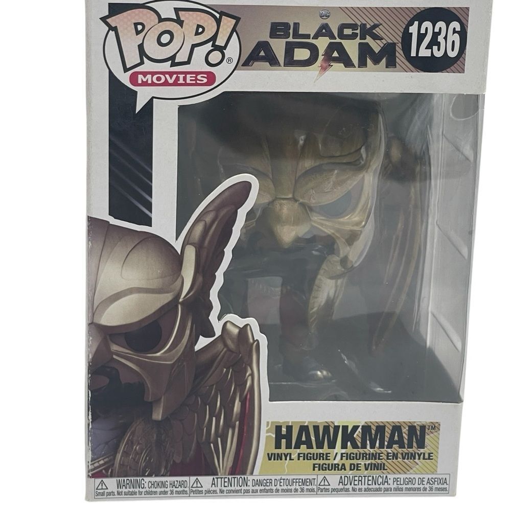 Funko Pop! Black Adam Hawkman Vinyl Figure 1236 New